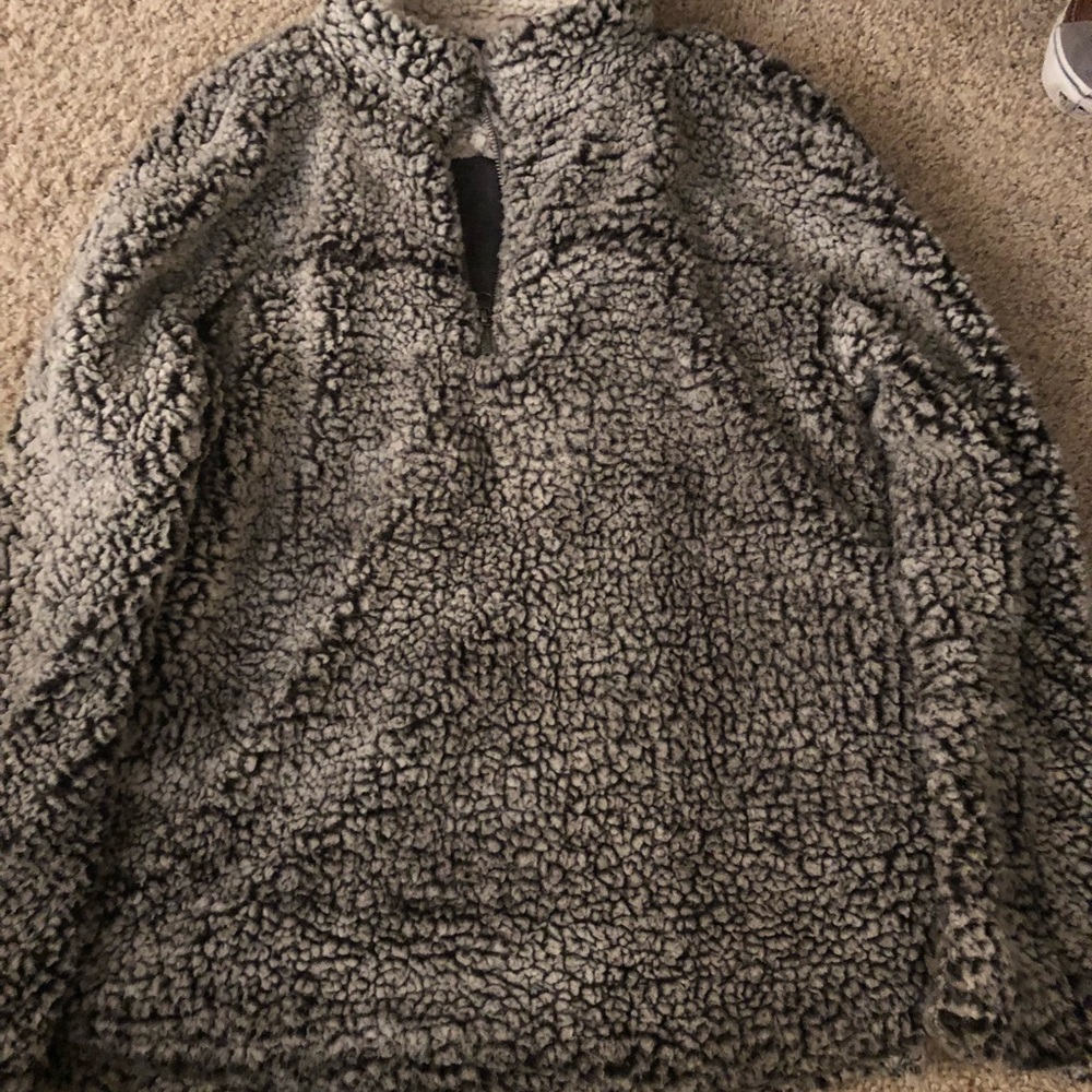 BRISTYN HALF ZIP WUBBY PULLOVER